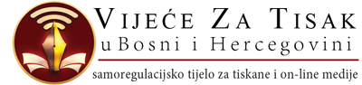 icona Vijece za tisak i online medije u Bih